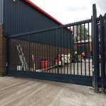 Automatic Gates in Church End 1