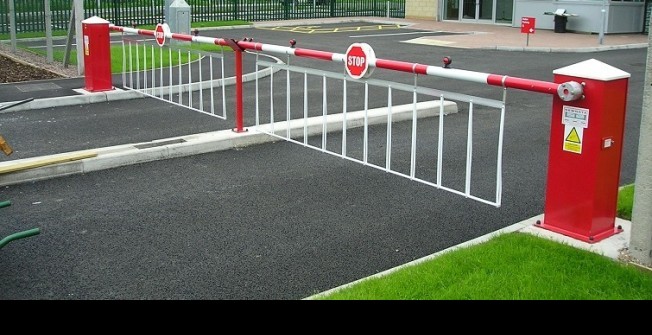 Car Park Boom Gate in New Town