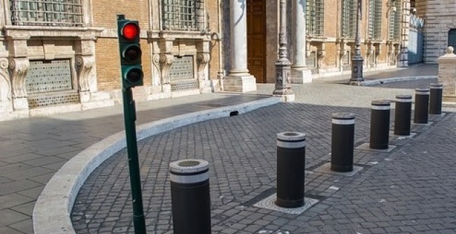 Automated Street Bollard in New Town