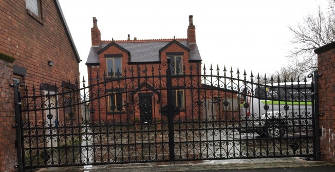 School Gates in Lancashire